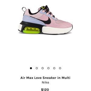 Nike Air max love sneaker in multi